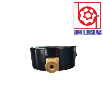 VACUMETRO DE 0 A -30 CONEXION INFERIOR 1/4  PSI SECO