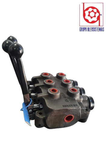 VALVULA DIRECCIONAL PARKER MANUAL DE 3 SECCIONES MONOBLOCK (SP-4-4-4-HP)