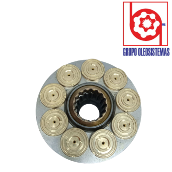 GRUPO ROTATORIO KAWASAKI K3V0180 PLATO RH