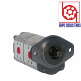 BOMBA DE ENGRANES DOBLE PARKER PGP517 HYSTER(16112HYS)(16112738)(5U2/44410HYS)