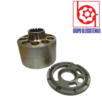 BLOCK DE PISTONES KOMATSU HPV90 PC220-3 C/PLATO VALVULA LH