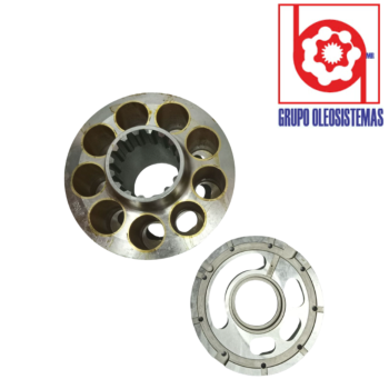 BLOCK DE PISTONES KOMATSU HPV90 PC220-3 C/PLATO VALVULA LH