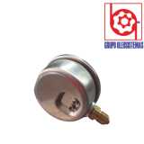 MANOMETRO DE 0 A 600 PSI CARATULA 2-1/2″ INFERIOR 1/4 BSPP