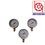 MALETIN DE MANOMETROS INF. 3 PZ ,MANGUERA, Y ADAPTADOR