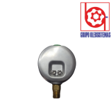 MANOMETRO 0 A 100 PSI CARATULA 2-1/2″ INFERIOR DE 1/4 NPT