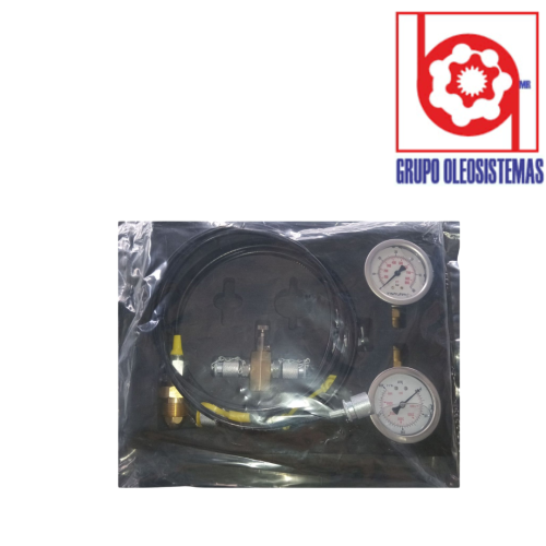 MALETIN DE MANOMETROS DIGITAL 3 PZ CON MANGUERAS