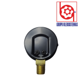 MANOMETRO DE 0 A 100 PSI CARATULA 2″ INFERIOR DE 1/8 NPT