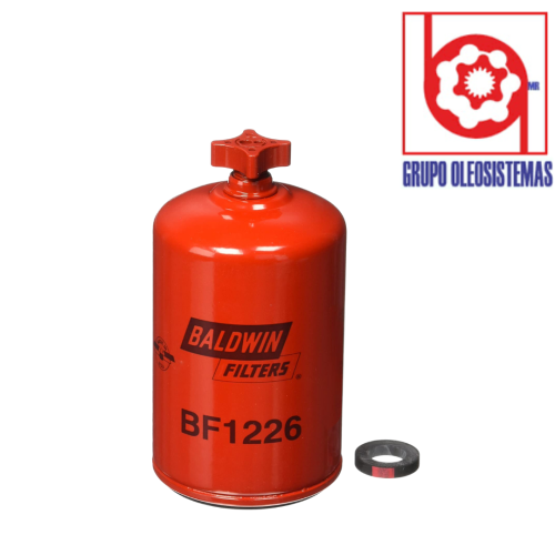 FILTRO BALDWIN DE COMBUSTIBLES, 5-11/16 x 3-1/32 x 5-11/16