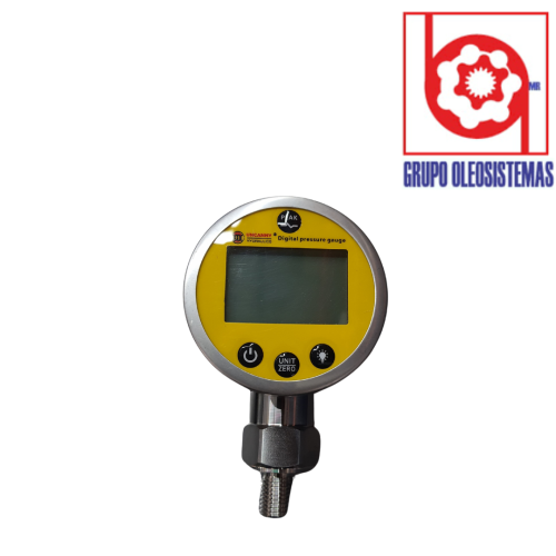 MALETIN DE MANOMETRO DIGITAL INFERIOR 1PZ MANGUERA CON CONEXION