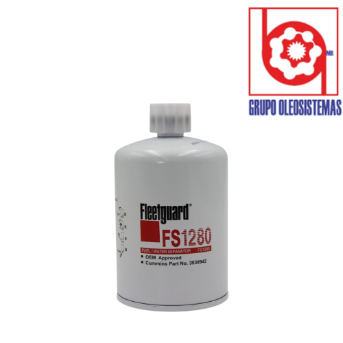 FILTRO FLEETGUARD DE AGUA SEPARADOR FS1280 DIESEL CUMMINS
