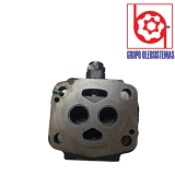 TAPA TRASERA DENISON PGP-315 CON VALVULA DE ALIVIO Y PUERTO