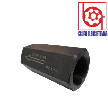 VALVULA CHECK INTERNACIONAL 1-1/4″NPT DE 5 PSI