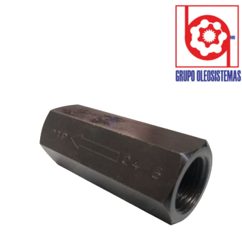 VALVULA CHECK INTERNACIONAL 1/2 NPT DE 30 PSI