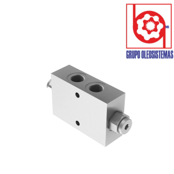 VALVULA CHECK PARKER PILOTADO DOBLE DE 15 GPM A 5000 P.S.I.