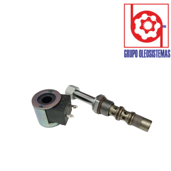 VALVULA PROPORCIONAL PARKER 517-00095-0 SOLENOIDE+BOBINA DIN DE 24 VDC