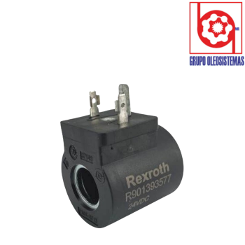 BOBINA REXROTH SOLENOIDE 24VDC 16MM – DIN REDONDA