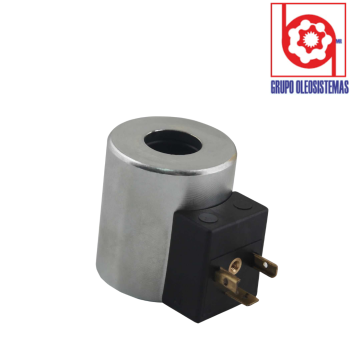 BOBINA REXROTH SOLENOIDE 12VDC 16MM – DIN CH REDONDA