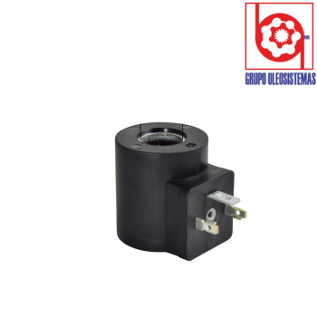 BOBINA REXROTH SOLENOIDE 12VDC 16MM – DIN REDONDA