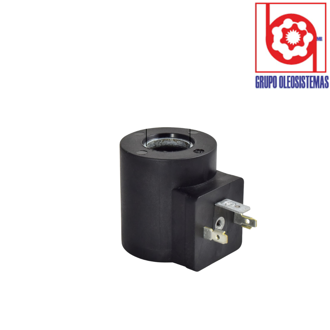 BOBINA REXROTH SOLENOIDE 12VDC 16MM – DIN REDONDA