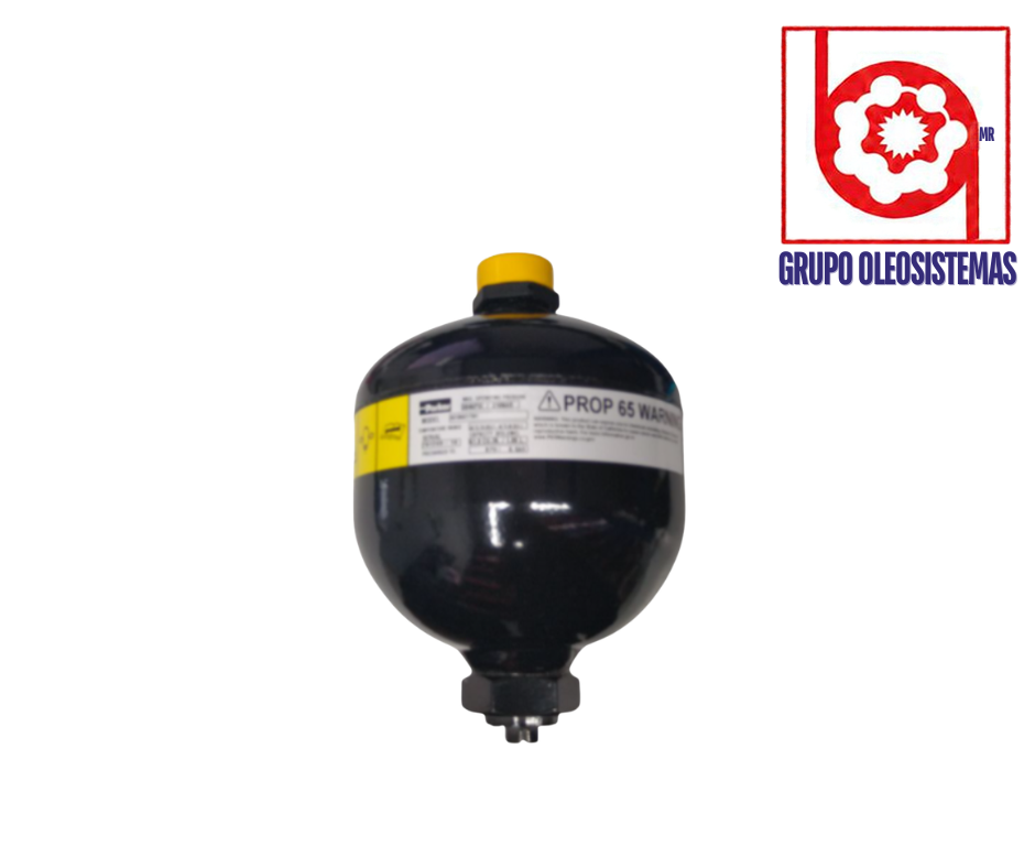 ACUMULADOR JOHN DEERE (CB11496720) PARKER TIPO DIAFRAGMA 1.00 LTS/18