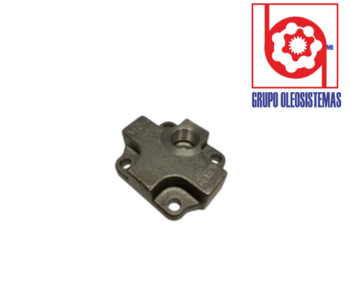 TAPA TRASERA PARKER PGP511 PUERTOS TRASERO PRESION 1 1/16-12UNC