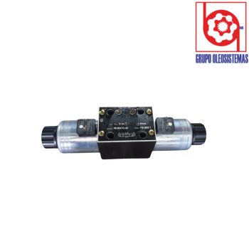 ELECTROVALVULA DIRECCIONAL PLASSER (HYN16-RPE2-150.DS0151) PARKER D3W 24 VOLTS