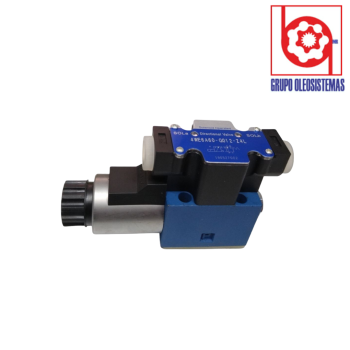 ELECTROVALVULA CETOP 3 CENTRO 4 VIAS 3 POSICIONES VOLTAJE 12