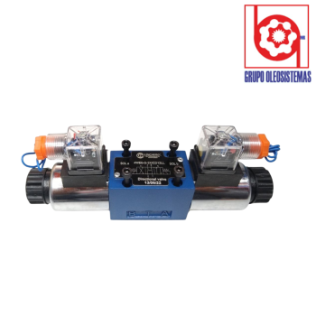 ELECTROVALVULA CETOP 3 CENTRO TANDEM VOLTAJE 12