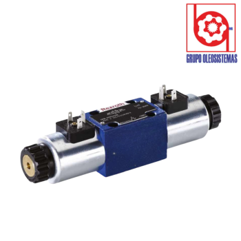VALVULA DIRECCIONAL REXROTH CETOP 3 CENTRO H 24V DIN, 4WE6H6X/EG24N9K4