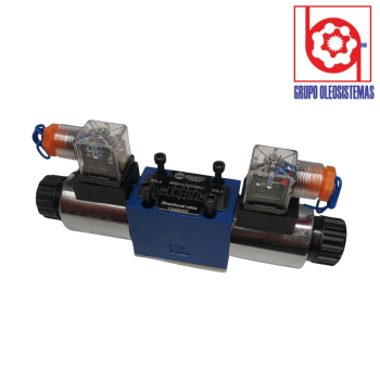 ELECTROVALVULA CETOP 3 CENTRO H VOLTAJE 24