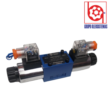 ELECTROVALVULA CETOP 3 CENTRO CERRADO VOLTAJE 24