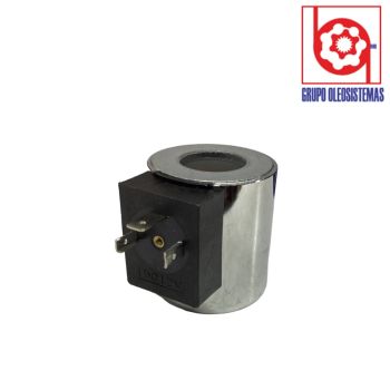 BOBINA 12 VOLTS 7/8 » INTERIOR SIN CONECTOR DIN