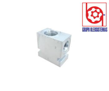CUERPO PARKER VALVULA BODY ALUMINIO
