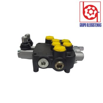 VALVULA DIRECCIONAL RODPOWER MANUAL 2 SECCIONES