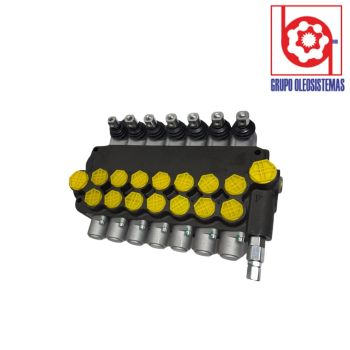 VALVULA DIRECCIONAL RODPOWER MANUAL 7 SECCION 80 L/MIN