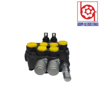 VALVULA DIRECCIONAL RODPOWER MANUAL 2 SECCIONES