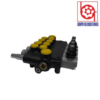 VALVULA DIRECCIONAL RODPOWER MANUAL 4 SECCION 80 L/MIN