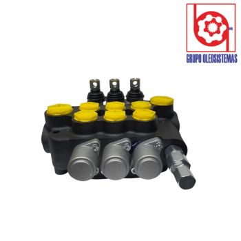 VALVULA DIRECCIONAL RODPOWER MANUAL  3 SECCIONES