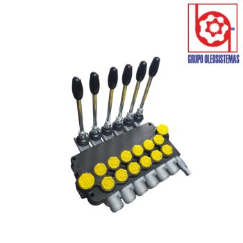 VALVULA DIRECCIONAL RODPOWER MANUAL 6 SECCIONES