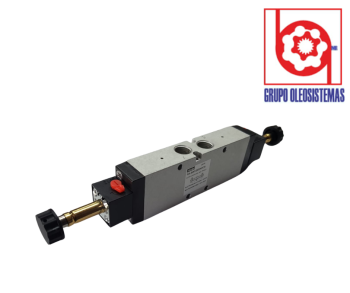 VALVULA NEUMATICA PARKER P2LBZ612 24V 2 SECCIONES CON SILENCIADOR