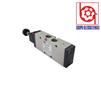 VALVULA SOLENOIDE PARKER NEUMATICA 5 VIAS 2 POSICIONES SIMPLE (SIN SOLENOIDE)
