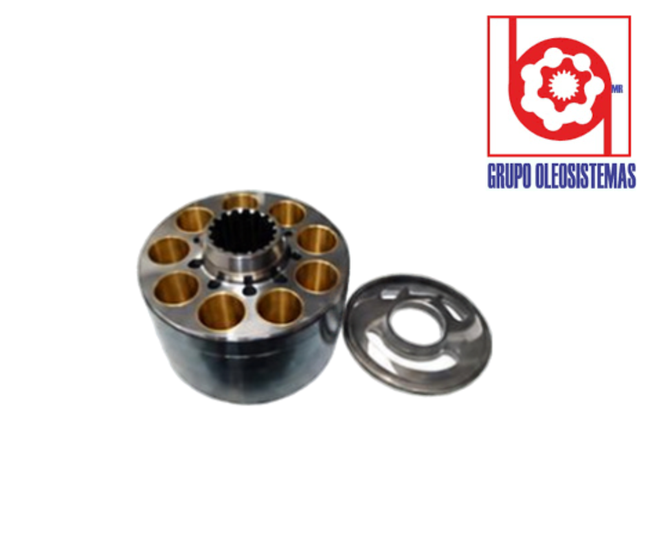 BLOCK DE PISTONES RODPOWER K5V200 CON PLATO VALVULA RH