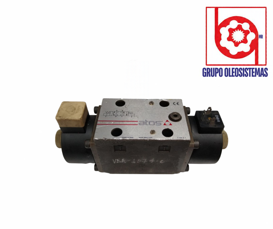 ELECTROVALVULA ATOS DKI171124 CETOP 05 DE 110VAC