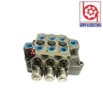 VALVULA DIRECCIONAL GRESSEN MONOBLOCK V11XT-444-2500 3 SECCIONES