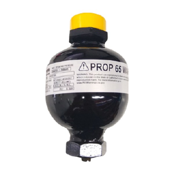 Acumulador de frenos (diafragma) para cargador frontal