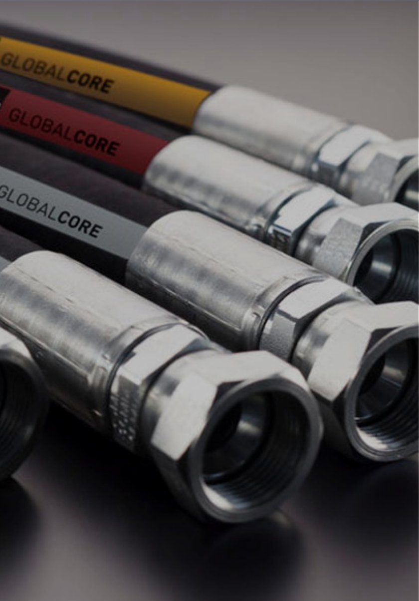 Mangueras hidráulicas Parker GlobalCore con conexiones