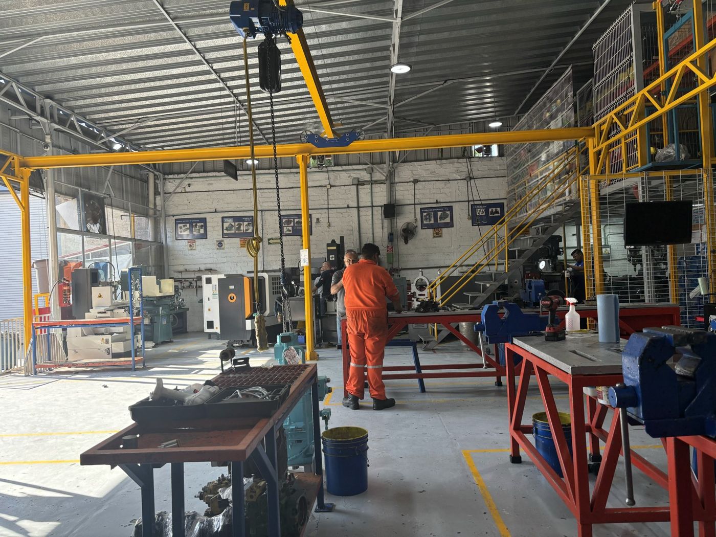 Modernización en el taller de Oleosistemas