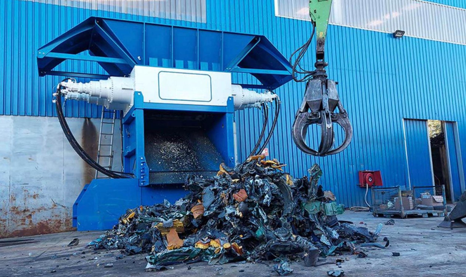 Soluciones hidráulicas para el sector de reciclaje
