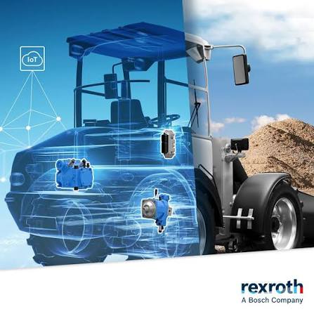 Hidráulica móvil Rexroth: bombas, motores y electrónica para maquinaria